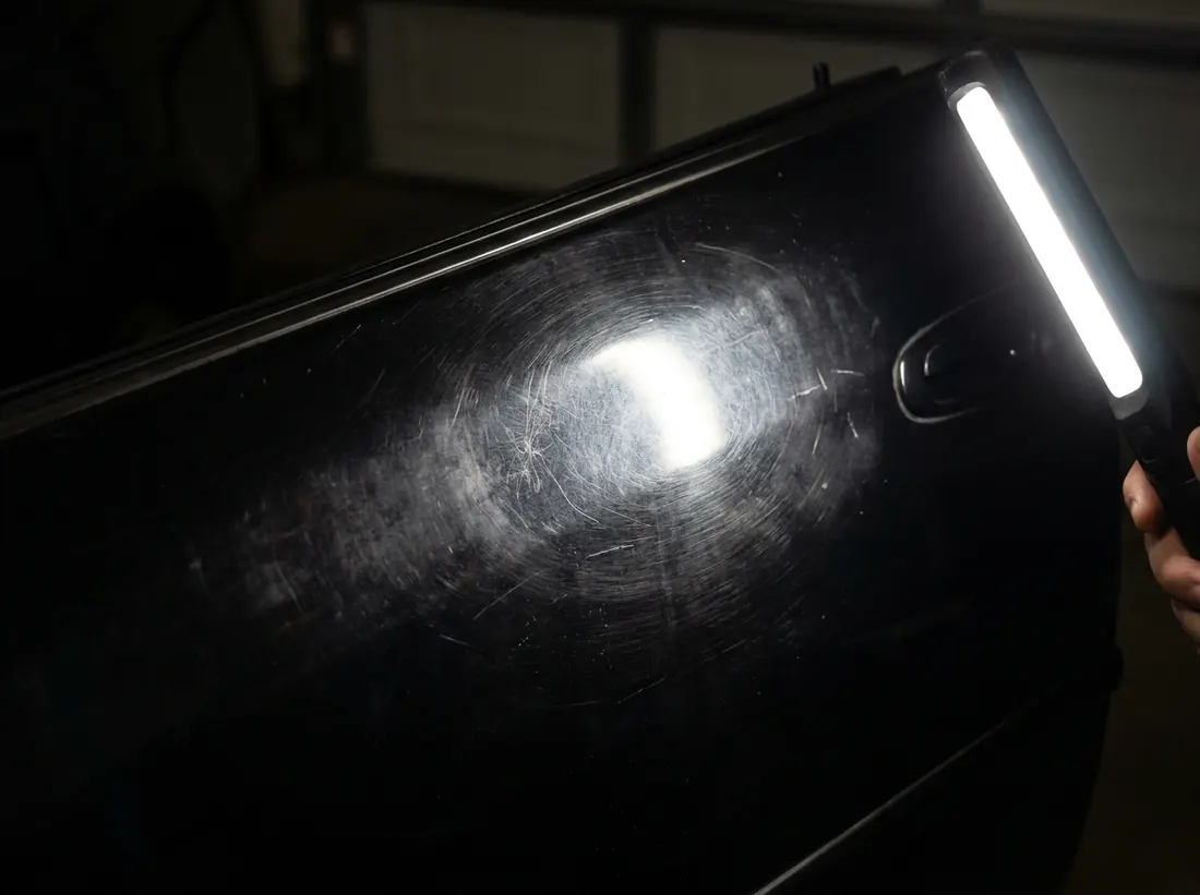 Paint correction in Miami — before